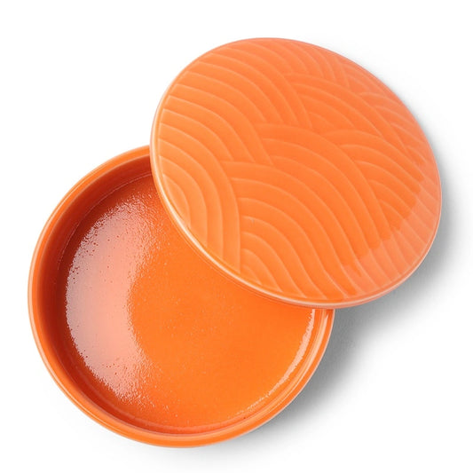 Himari Orange Ceramic Bowl | Tall | (Japan)
