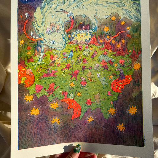 Morophon The Boundless Riso Print | Natalie Andrewson (CA)