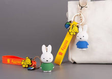 Load image into Gallery viewer, Miffy Vinyl Figure Key Chain Bag Charm | Mercis (KR)