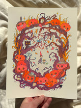 Load image into Gallery viewer, Ain’t That Just The Way Small | Over The Garden Wall tribute Riso Print | Natalie Andrewson (CA)