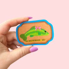 Load image into Gallery viewer, Big Mouth Bigger Ass Sticker | The Peach Fuzz (CA)