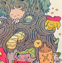 Load image into Gallery viewer, Campfire Stories Riso Print | Natalie Andrewson (CA)