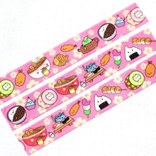 Load image into Gallery viewer, Japanese Foods Washi Tape | Robot Dance Battle (CA)