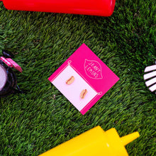 Load image into Gallery viewer, Hot Dog Enamel Earrings | Jenny Lemons (CA)