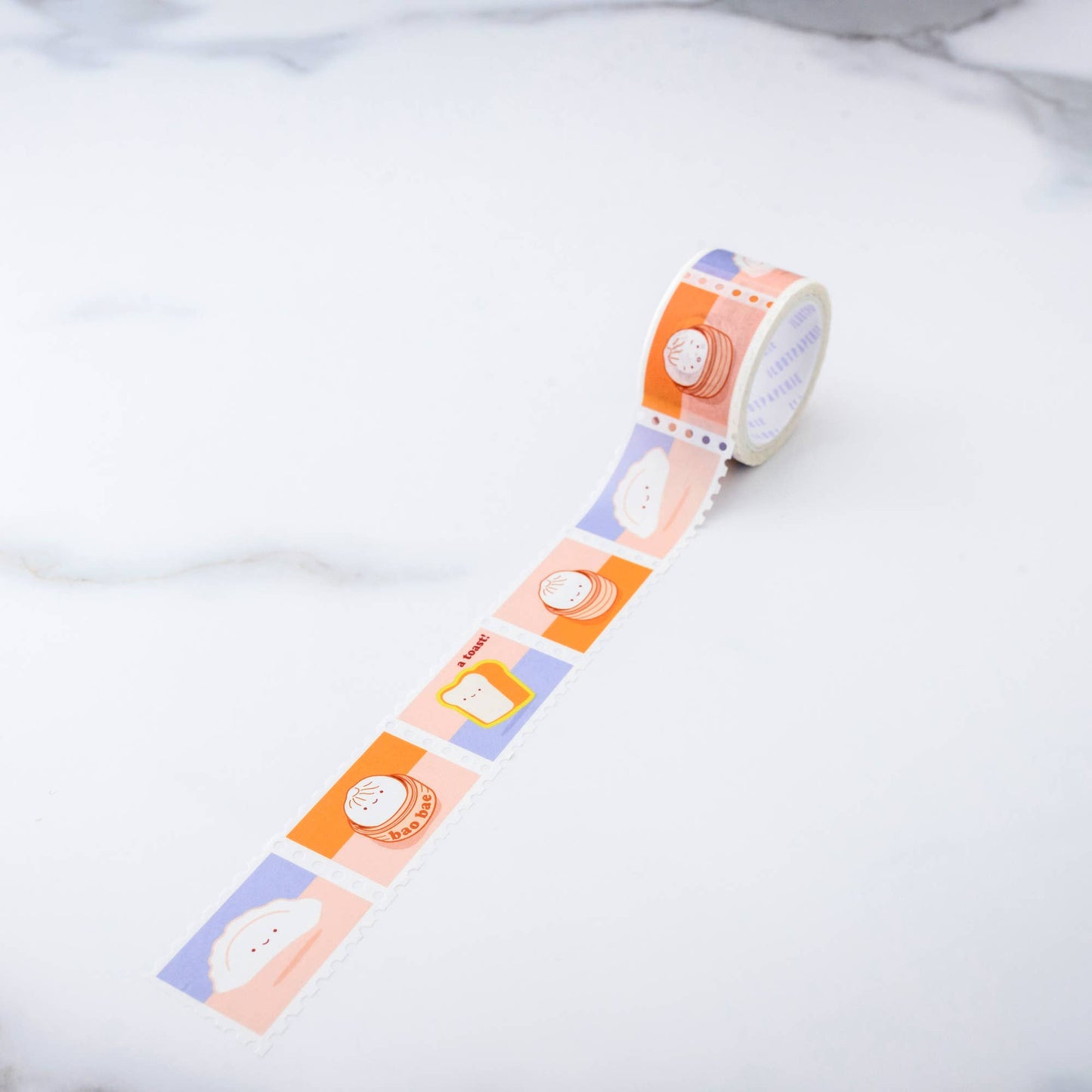 Bao Dumplings Toast STAMPS Washi Tape | ILOOTPAPERIE (CA)