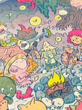 Load image into Gallery viewer, Campfire Stories Riso Print | Natalie Andrewson (CA)