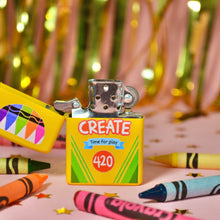 Load image into Gallery viewer, Crayon Refillable Lighter | The Peach Fuzz (CA)