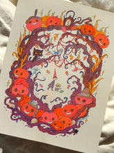 Load image into Gallery viewer, Ain’t That Just The Way Small | Over The Garden Wall tribute Riso Print | Natalie Andrewson (CA)