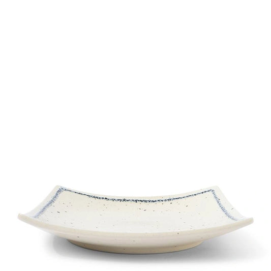 Square Border Ceramic Plate (Japan)