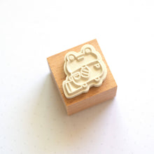 Load image into Gallery viewer, Bizness Frog Rubber Stamp | Robot Dance Battle (CA)