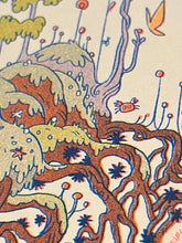 Load image into Gallery viewer, Totoro Riso Print (Small) | Natalie Andrewson (CA)