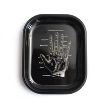Load image into Gallery viewer, Palm Reader Metal Trinket Tray | Curious Prints (TX)