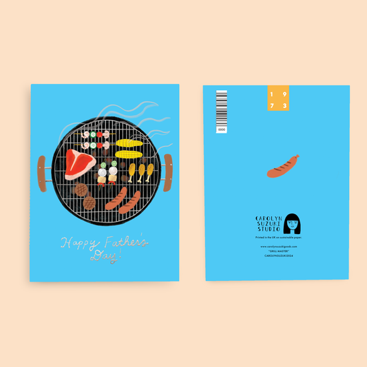 Grill Master Father’s Day Card | Carolyn Suzuki (CA)
