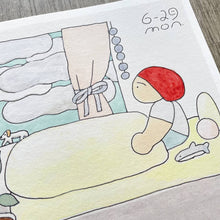 Load image into Gallery viewer, Cloudy Day Art Print | Oitama (CA)