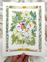 Load image into Gallery viewer, Bug Fairy Risograph Print | Natalie Andrewson (CA)