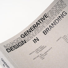 Load image into Gallery viewer, Code Crafted: Generative Design in Branding