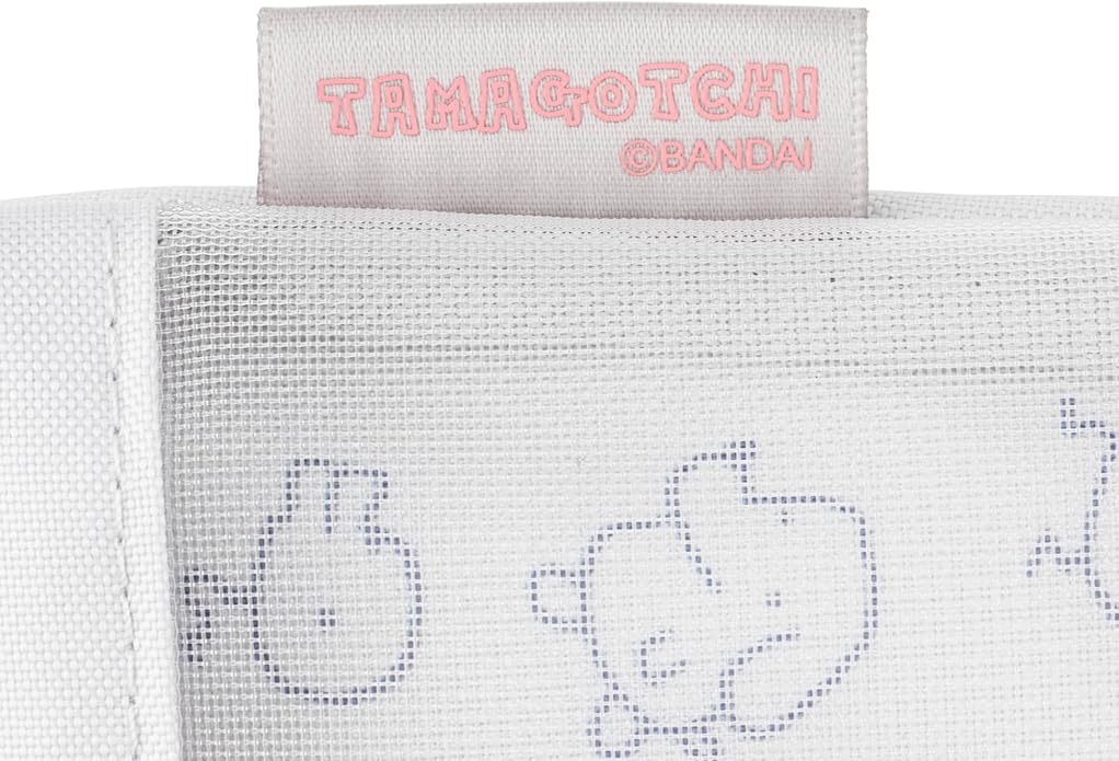 Tamagotchi Mesh Pen Case | Red | Gusseted Zipper Pouch