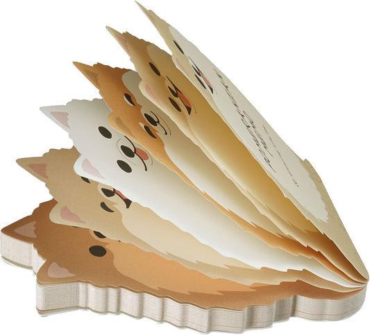 Pomeranian Memo Pad | Greeting Life (Japan)