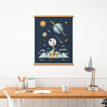 Load image into Gallery viewer, Rocketeer Series Screenprint | Europa | DKNG Studios (CA)