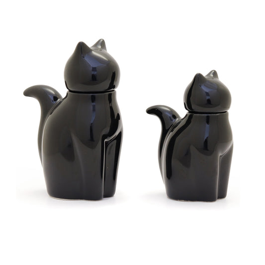 Cat Soy Sauce Pot | Ceramic Dispenser (Japan)