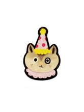 Load image into Gallery viewer, Clown Cat Die Cut Sticker | Carolyn Suzuki (CA)