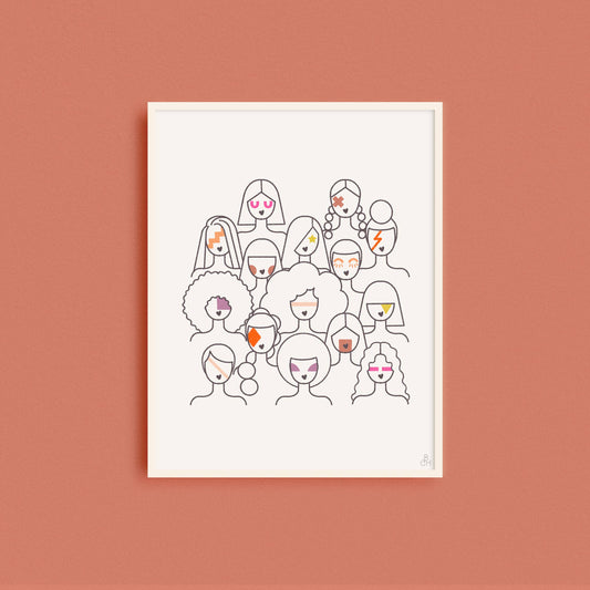 Rebel, Rebel Art Print | Rashida Coleman-Hale (CA)