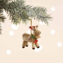 Load image into Gallery viewer, Barnyard Christmas Goat Ornament
