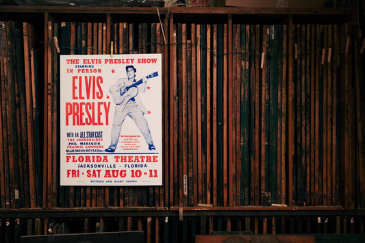 Elvis Presley Letterpress Print | Hatch Show Print (TN)