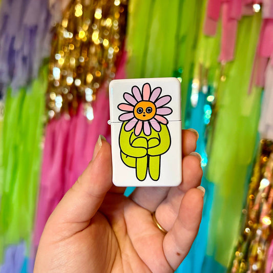 Flower Boy Refillable Lighter | The Peach Fuzz (CA)