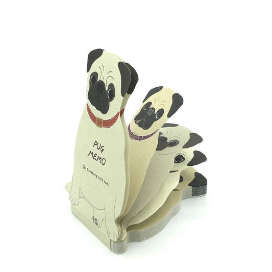 Pug Memo Pad | Greeting Life (Japan)