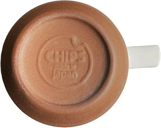 Stackable Ceramic Mug | White | CHIPS Inc (Japan)