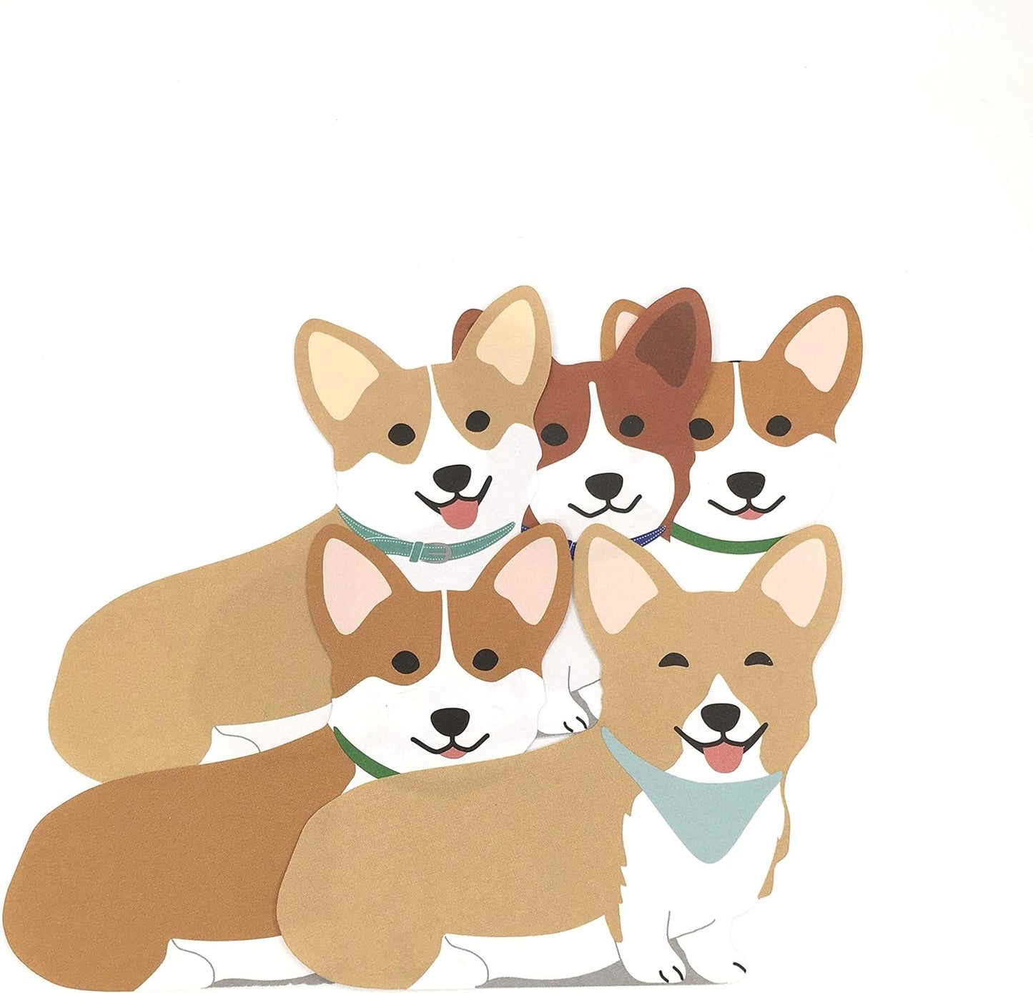 Welsh Corgi Memo Pad | Greeting Life (Japan)