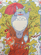 Load image into Gallery viewer, Totoro Riso Print (Large) | Natalie Andrewson (CA)
