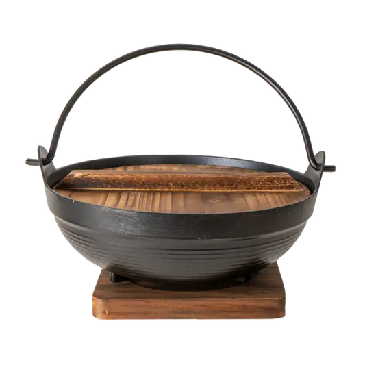 Nabe Pot with Wooden Trivet (Japan)