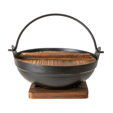 Load image into Gallery viewer, Nabe Pot with Wooden Trivet (Japan)