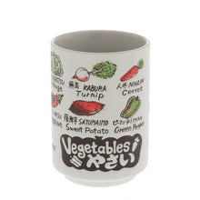 Load image into Gallery viewer, Favorite Vegetables Teacup | Miya (Japan)
