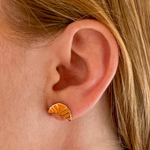 Load image into Gallery viewer, Croissant Enamel Earrings | Jenny Lemons (CA)
