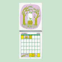 Load image into Gallery viewer, Froggy of the Month 2026 Calendar | Katie Wilson (CA)