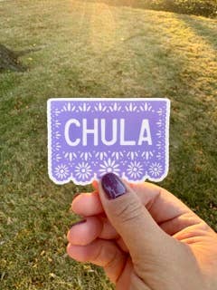 CHULA: Papel Picado | Water Resistant Sticker