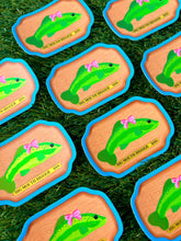 Load image into Gallery viewer, Big Mouth Bigger Ass Sticker | The Peach Fuzz (CA)