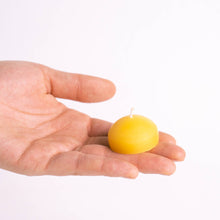 Load image into Gallery viewer, Extra Yolk Beeswax Tea Light Refill for Ceramic Egg Tea Light Candle Holders | Collin Garrity (MO)