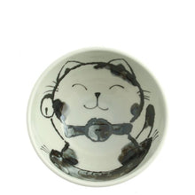 Load image into Gallery viewer, Ceramic Fortune Cat Rice Bowl (Japan)
