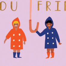 Load image into Gallery viewer, Raindrops Sympathy Card | Carolyn Suzuki (CA)