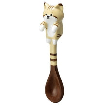 Load image into Gallery viewer, Climbing Wildcat Mug Spoon | Decole (Japan)