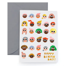 Load image into Gallery viewer, Sunny Looks Birthday Card | Carolyn Suzuki (CA)