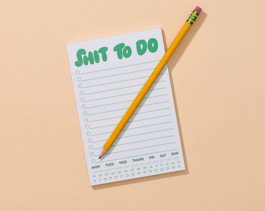 Shit To Do Notepad | And Here We Are (OH)