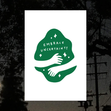 Load image into Gallery viewer, Embrace Uncertainty Art Print | Pencil and Post (CA)