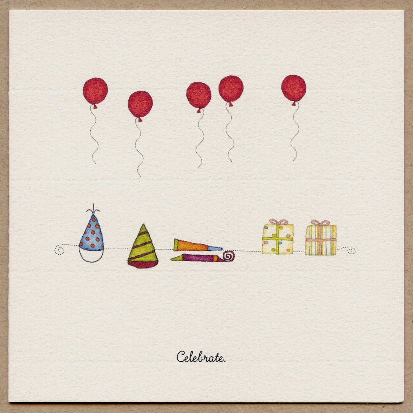 Celebrate Balloons Birthday Card | Beth Mueller (VT)