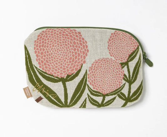 Mantis Woven Gauze Zipper Pouch | moritaMiW (Japan)