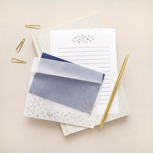 Load image into Gallery viewer, Star Gold Foil Letter Set Sucre Series| Matoka (Japan)